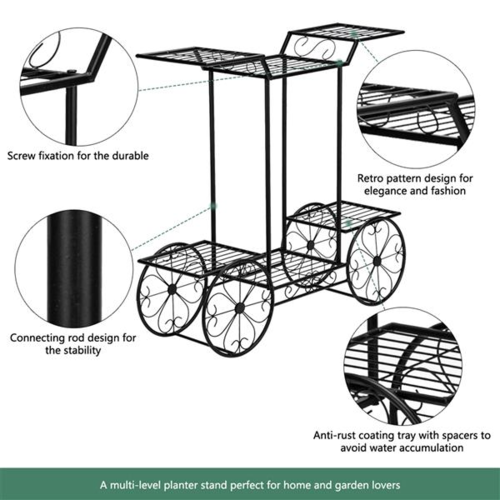 Plant Stand for Indoor and Outdoor Flower Pot Shelf