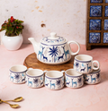 DEER KETTLE SET (1 Teapot & 6 Cups)
